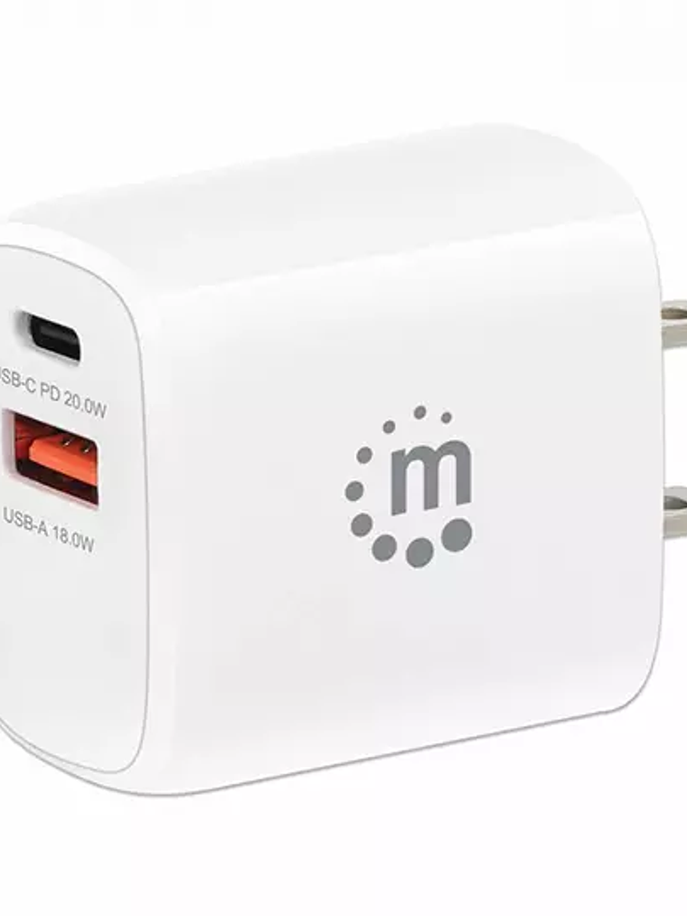 Cargador de Pared Manhattan 20W USB A 3. 1