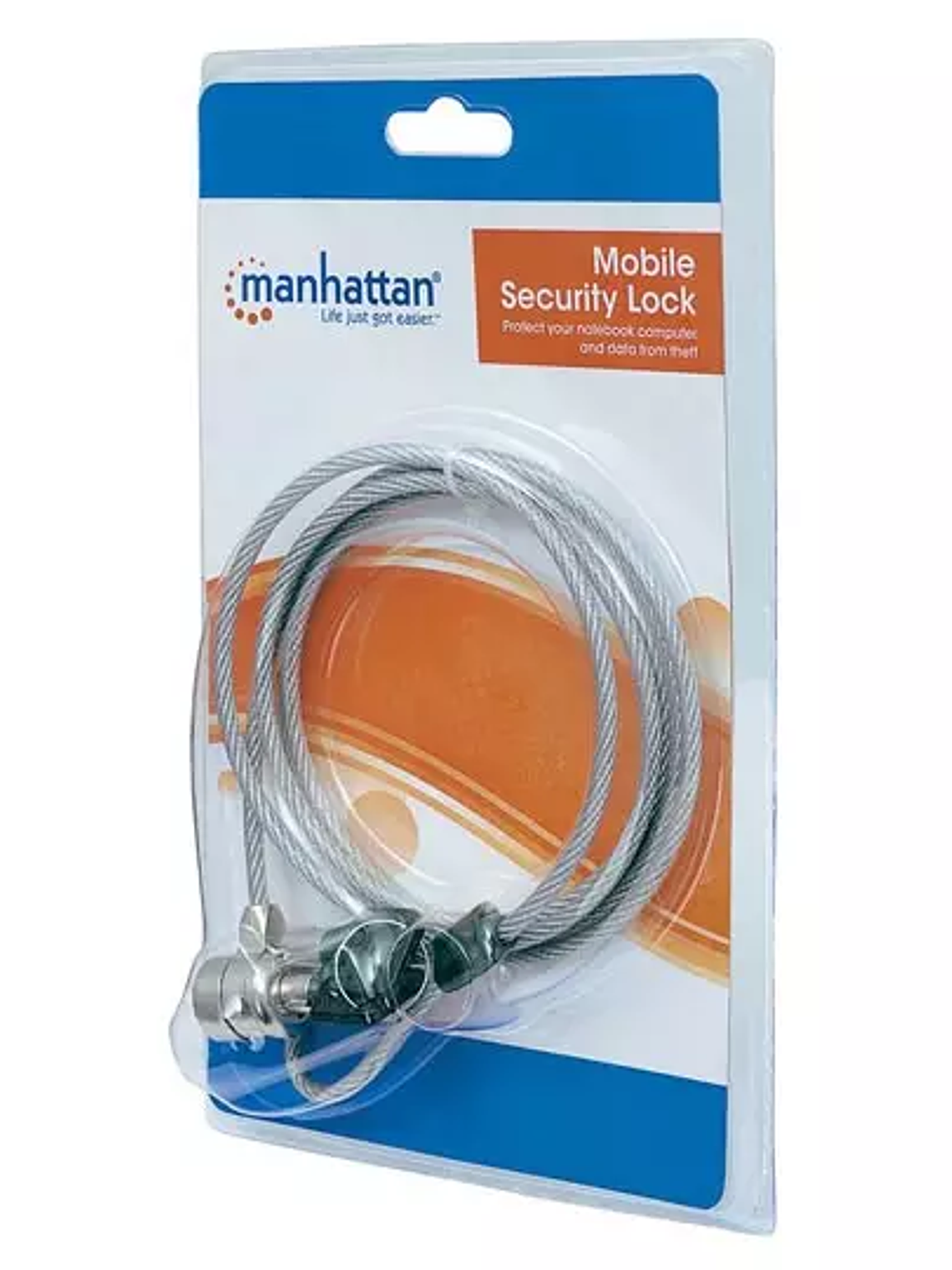 Candado laptop Manhattancon llave 1.4m g 1