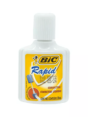 Corrector líquido en brocha BIC Rapid 20