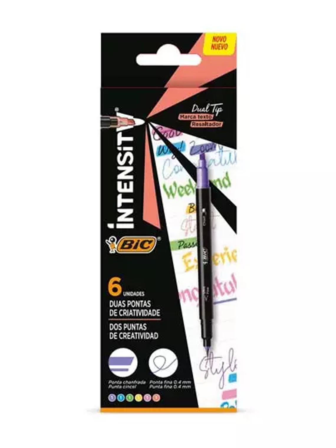 Rotuladores BIC Intensity doble punta pu 1