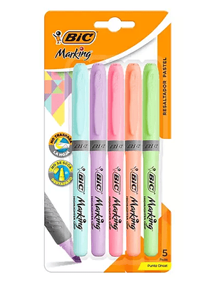 Resaltador BIC Marking color surtidos bl