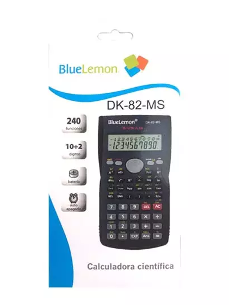 Calculadora científica BLUE LEMON 1