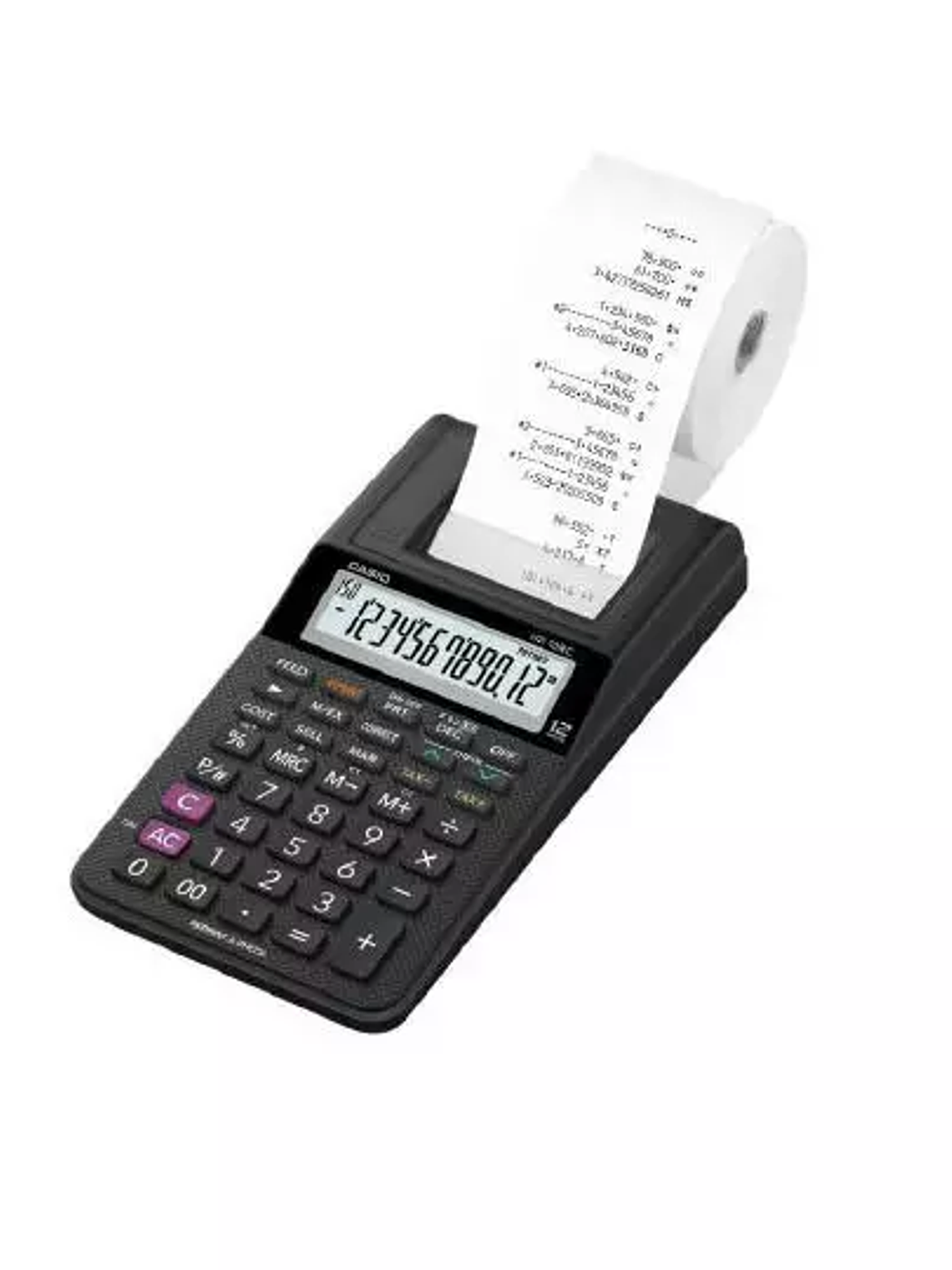 Sumadora 12 dígitos CASIO 2.0 líneas por 1