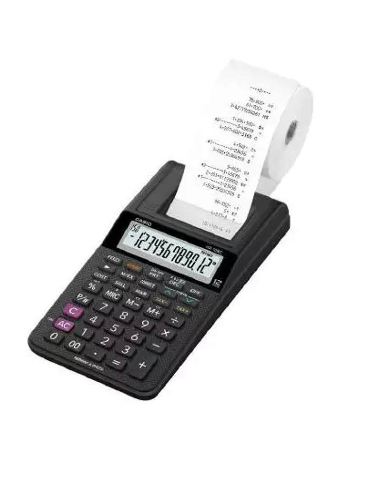 Sumadora 12 dígitos CASIO 2.0 líneas por 1