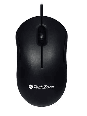 MOUSE USB ALÁMBRICO (NEGRO)