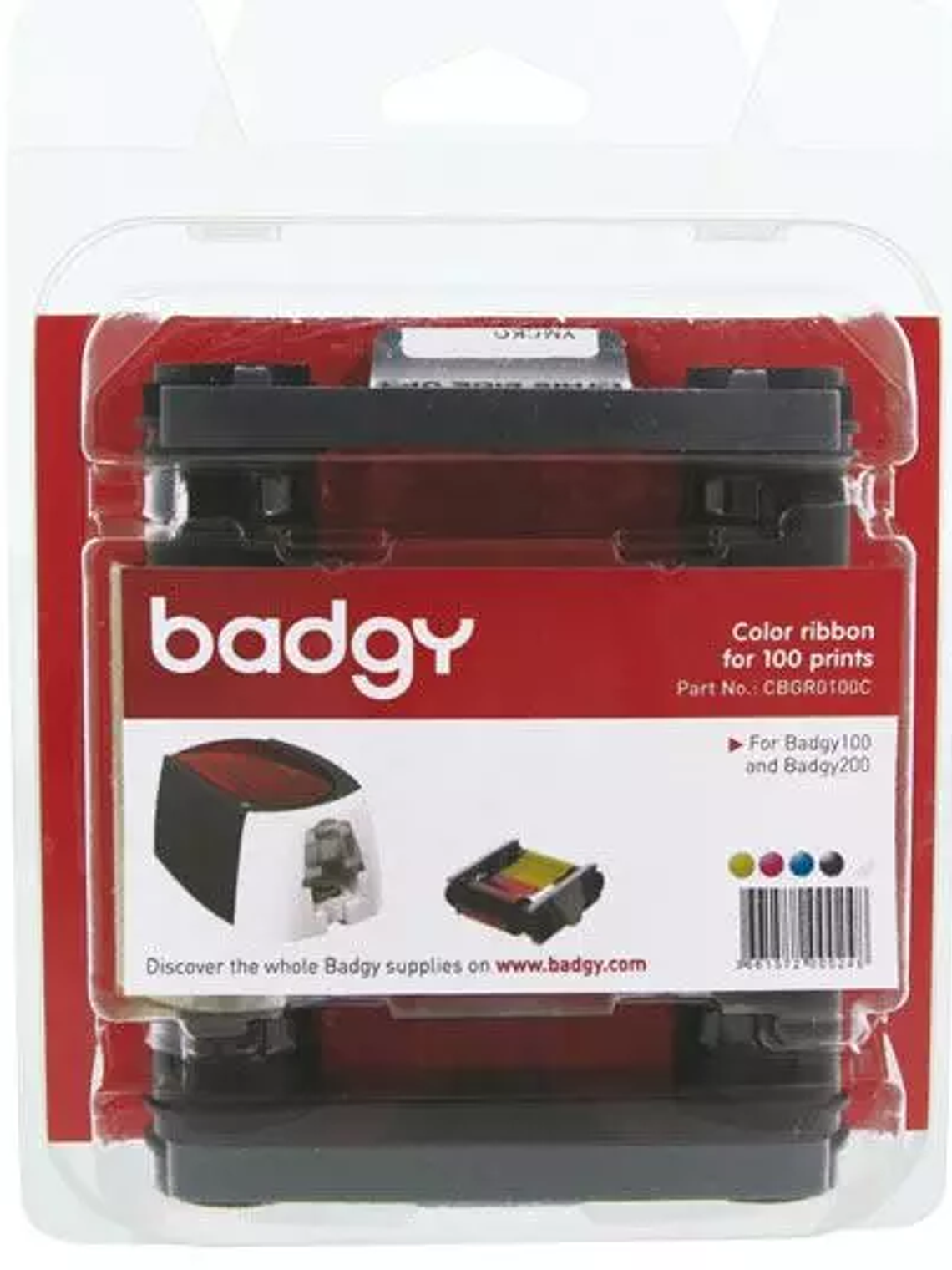 Ribbon Color YMCKO para 100 ImpresionesB 1