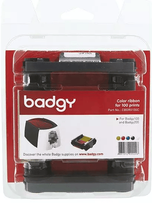 Ribbon Color YMCKO para 100 ImpresionesB
