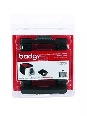 Ribbon Monocromo Negro