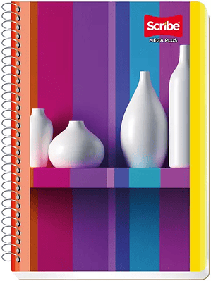 Cuaderno Scribe forma francesa mega plus