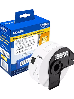 Etiquetas Brother precortadas de medida