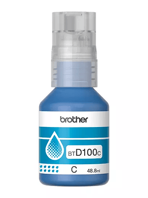 Botella de tinta Brother BTD100C de la s