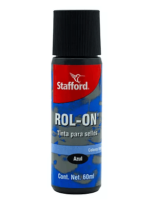 Tinta para sello Stafford color azul sis