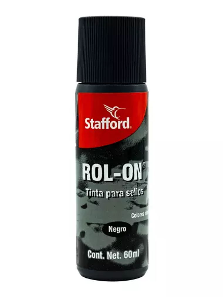 Tinta para sello Stafford color negro si 1