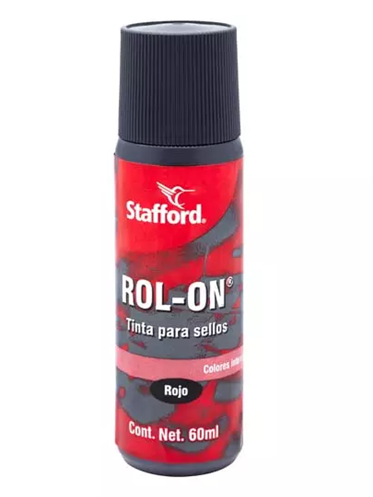 Tinta para sello Stafford color rojo sis 1