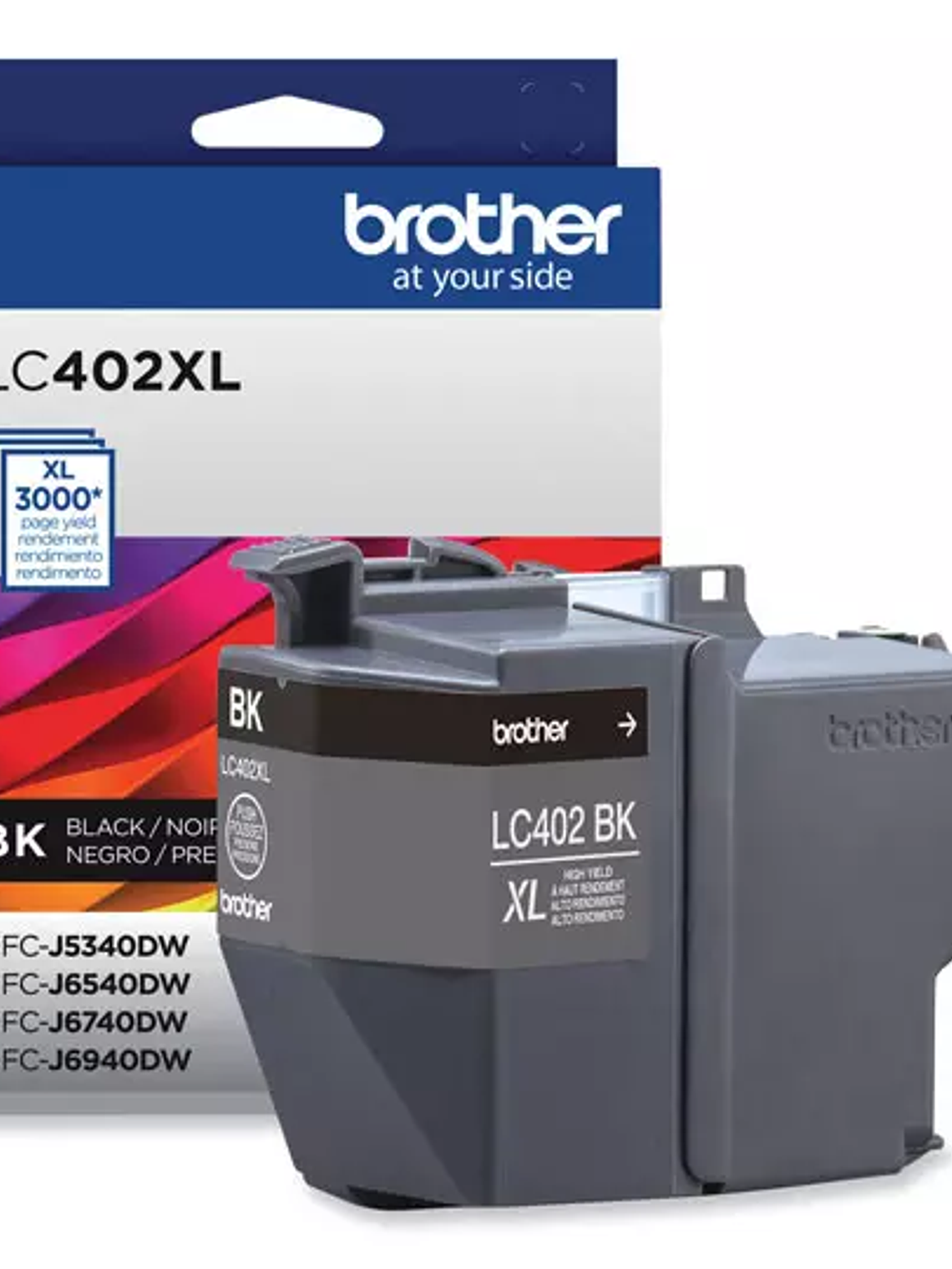 Cartucho Brother de tinta negra LC402XLB 1