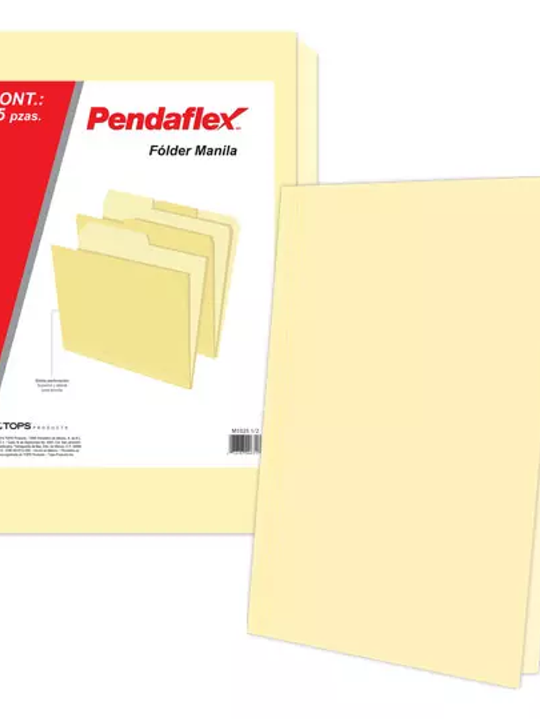 Folder manila Pendaflex oficio color 1