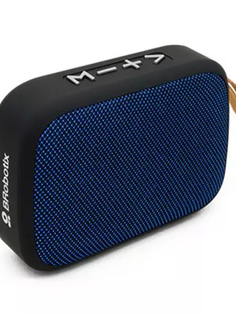 Bocina bluetooth Brobotix FM USB Azul 1