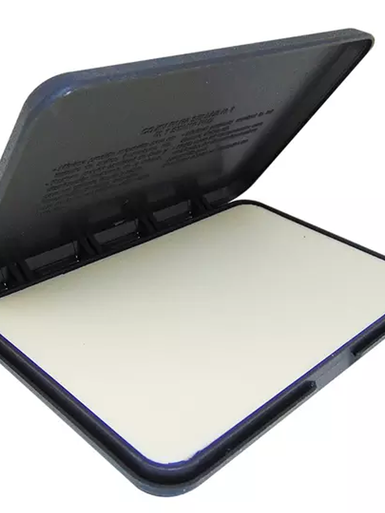 Cojín para sello Azor estuche plástico N 1