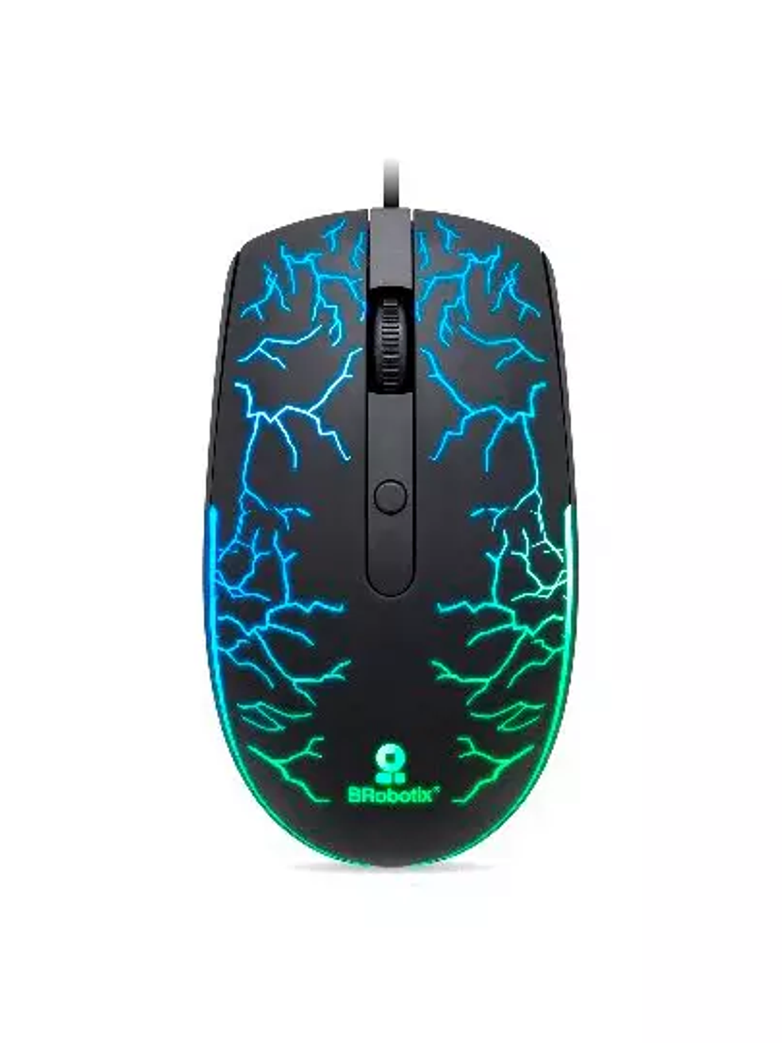 Mouse basico Brobotix negro USB rgb stor 1