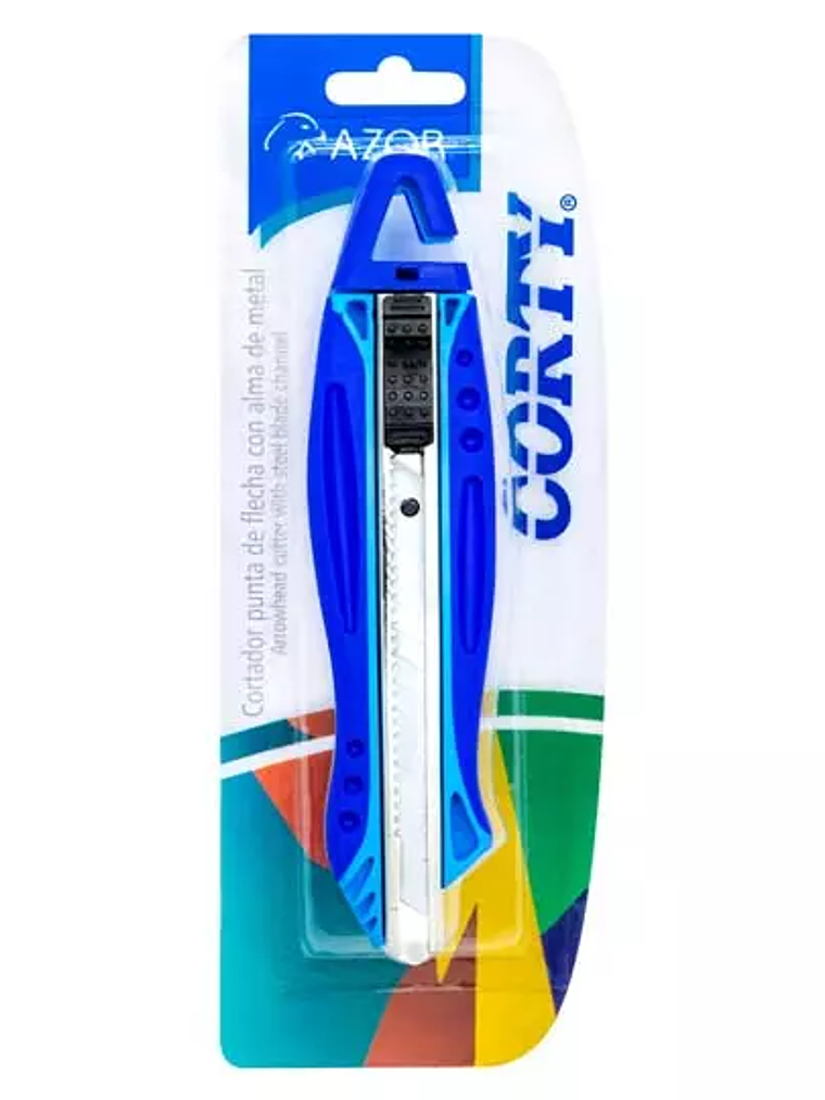 Cutter alma de metal Corty 3500 chico de 1