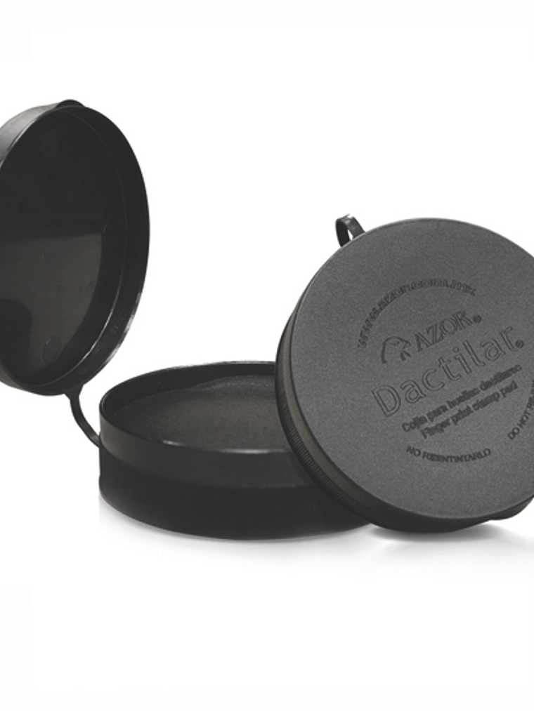 Cojín dactilar Azor color negro 1