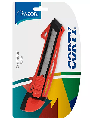 Cutter Corty grande 18 mm punta flecha b