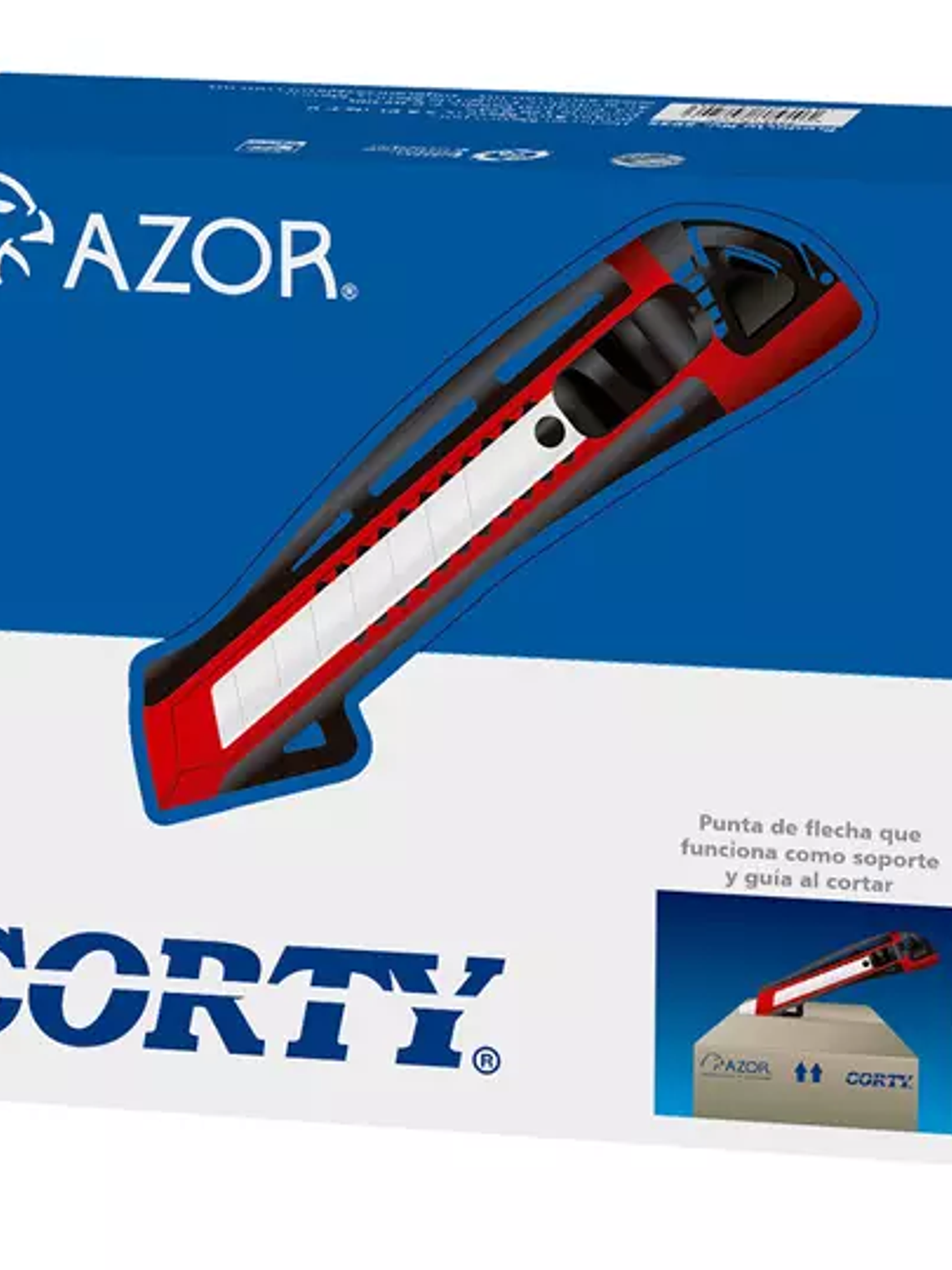 Cutter Corty grande 18 mm punta flecha c 1