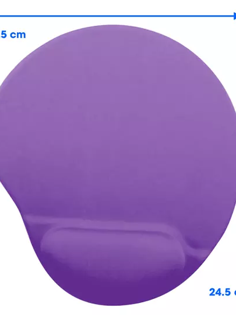 MOUSEPAD TIPO GEL BROBOTIX, MORADO 1