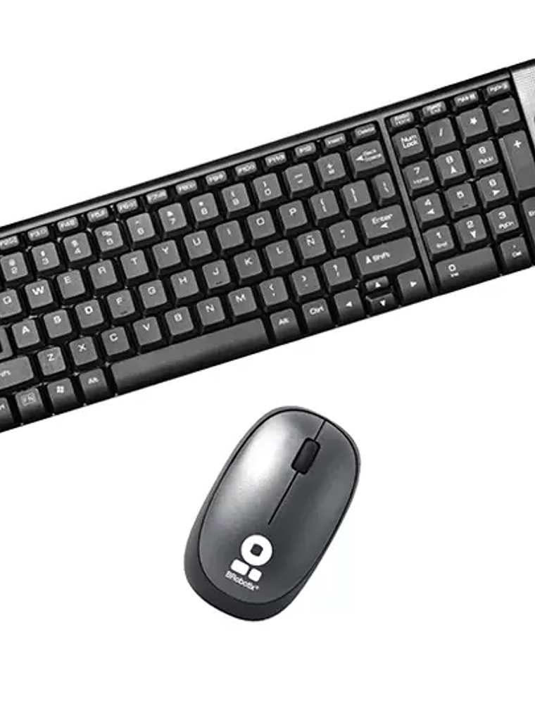 KIT TECLADO Y MOUSE BROBOTIX INALÁMBRICO 1