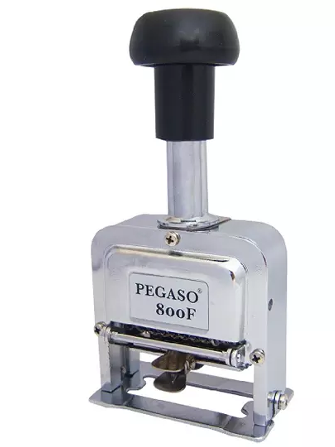 Foliador cromado Pegaso 8 dígitos 1