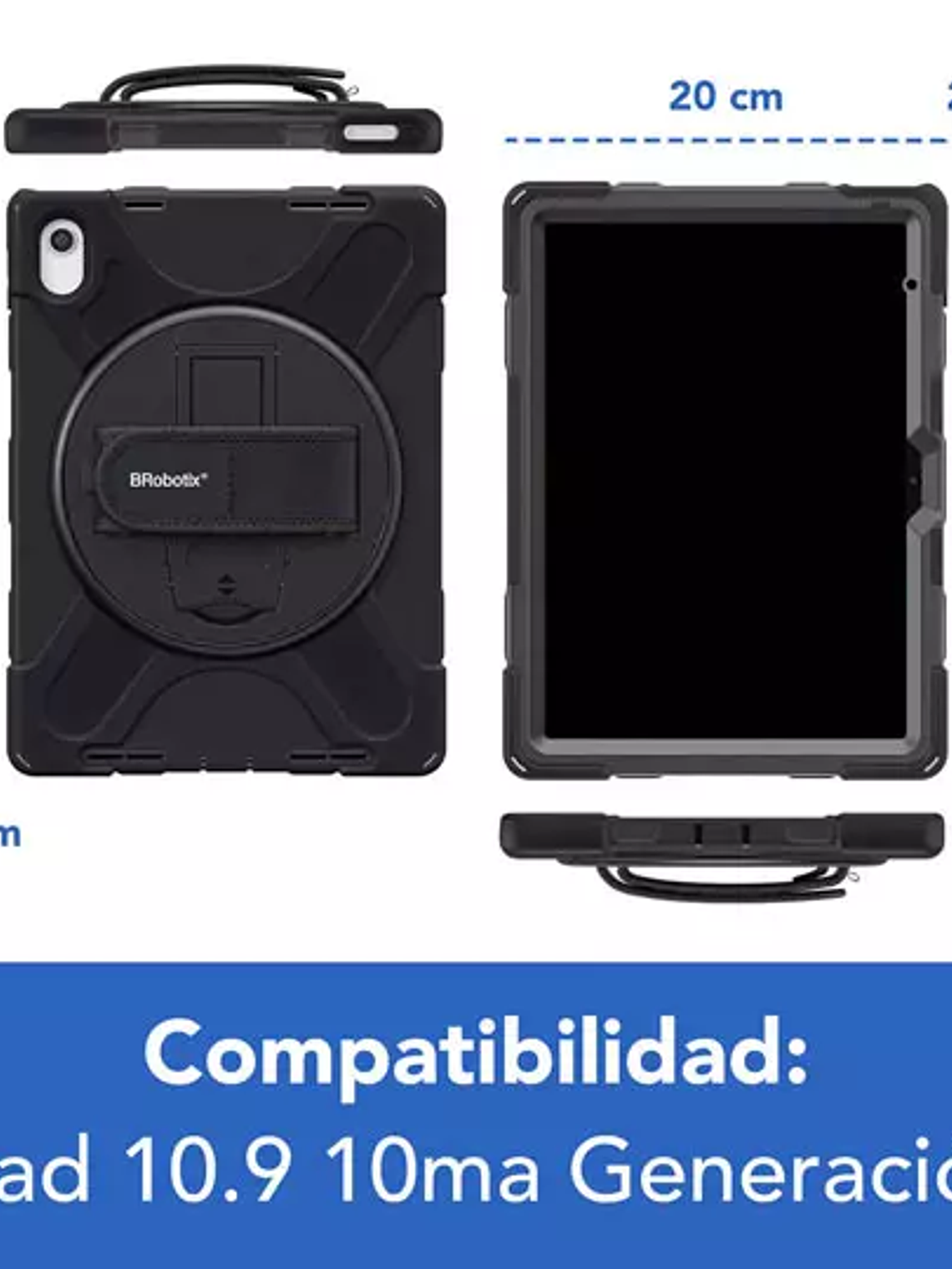 Funda Brobotix protector uso rudo iPad 1 1