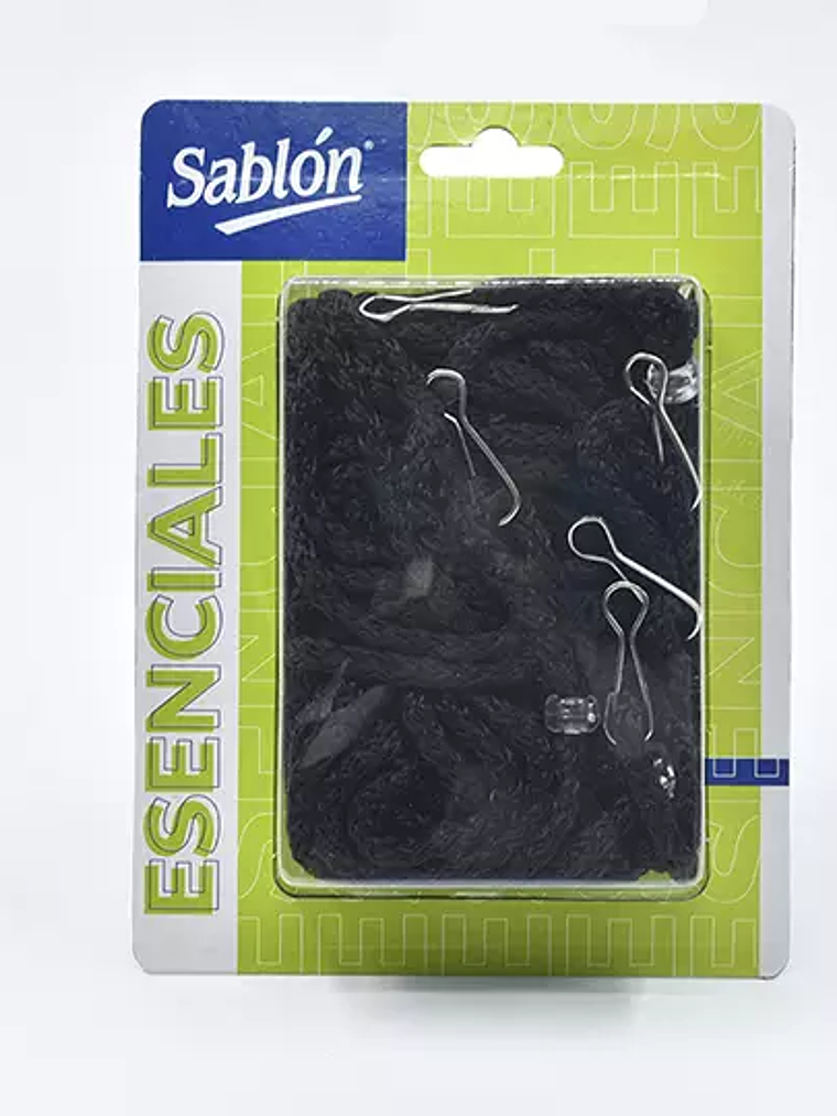 Cordón para gafete Sablón color negro bl 1