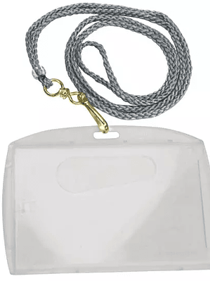 Gafete con cordón Sablón uso vertical/ho