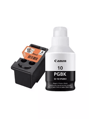 Kit Canon cabezal y botella de tinta 10