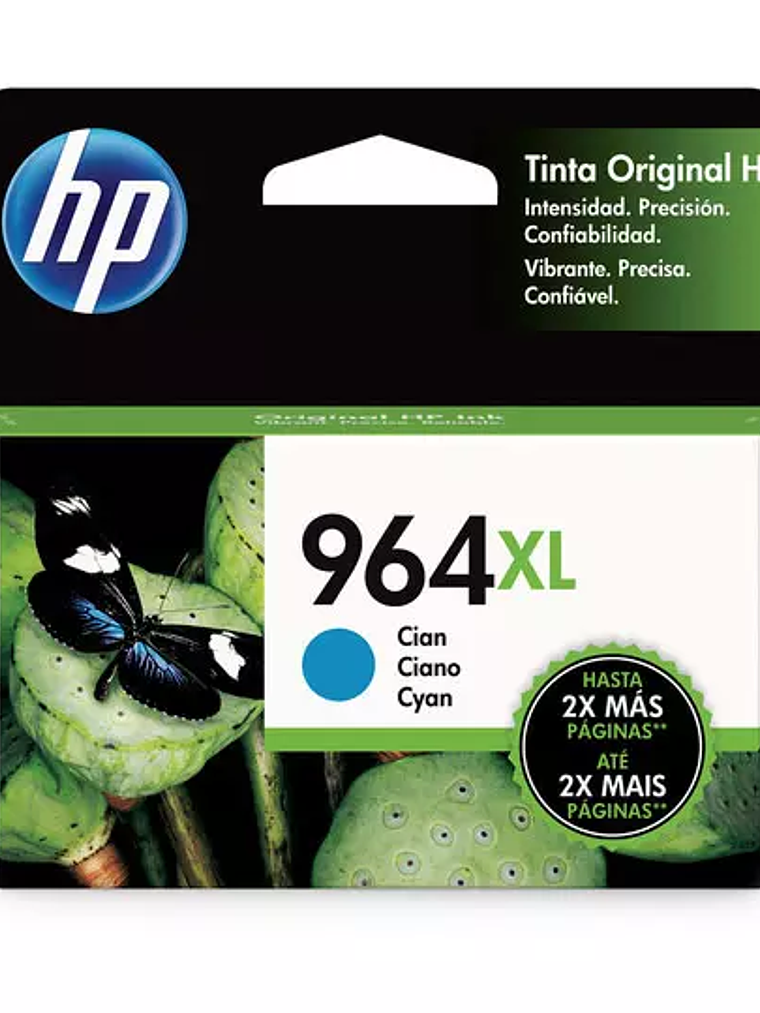 HP 964xl cyan original ink cartridge 1