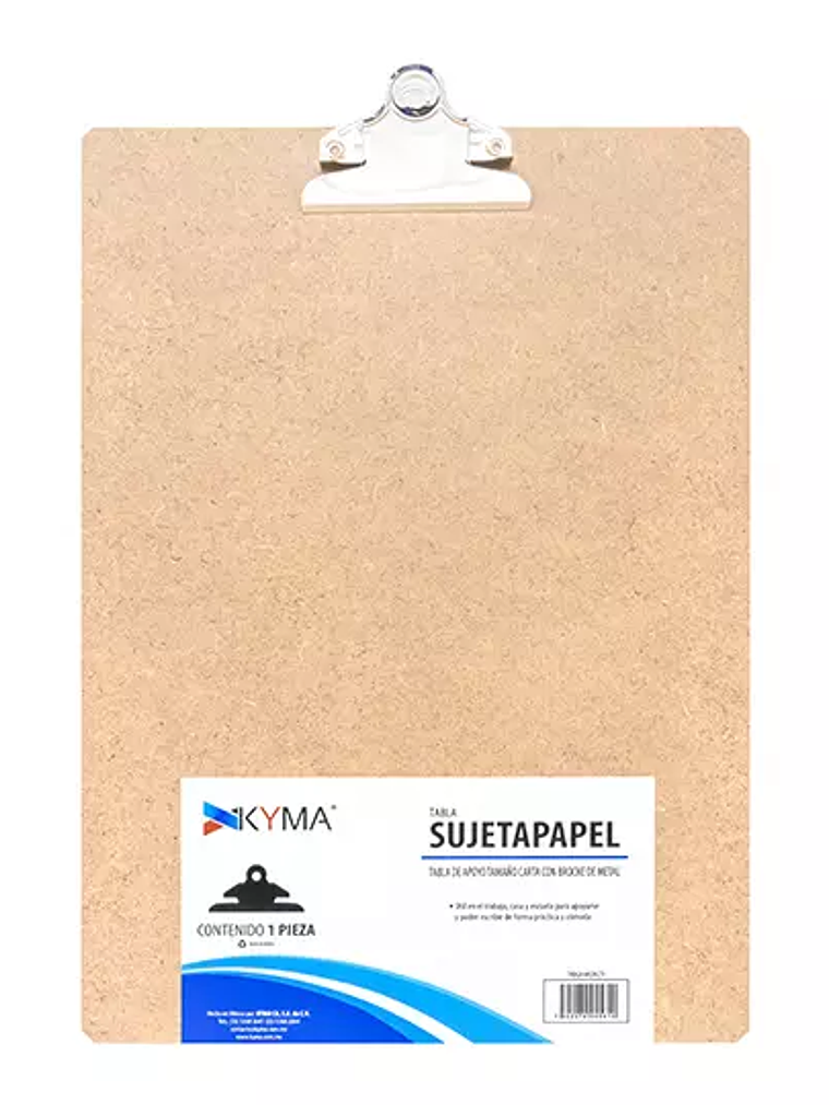 Tabla Agarrapapel KYMA Macocel Herraje M 1