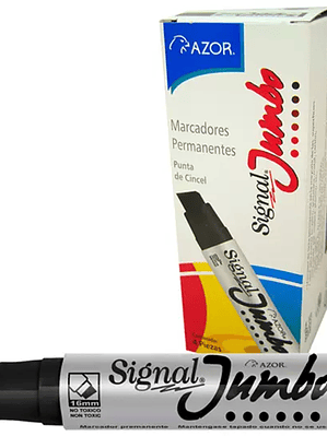 Marcador permanente Signal Jumbo punta c