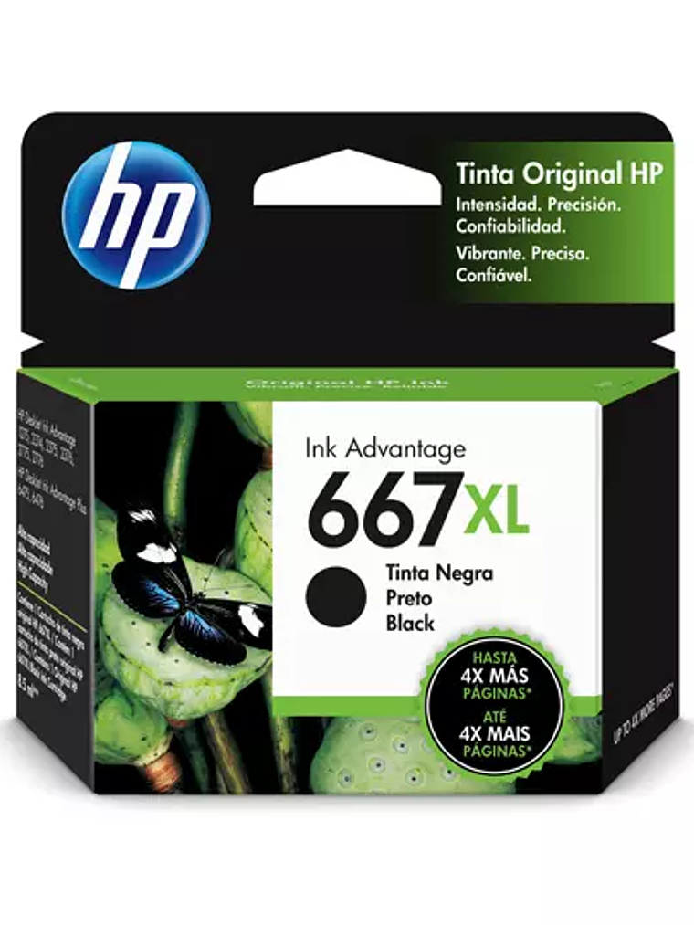 Cartucho alto rendimiento 667xl negro 1