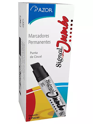 Marcador permanente Signal Jumbo punta c