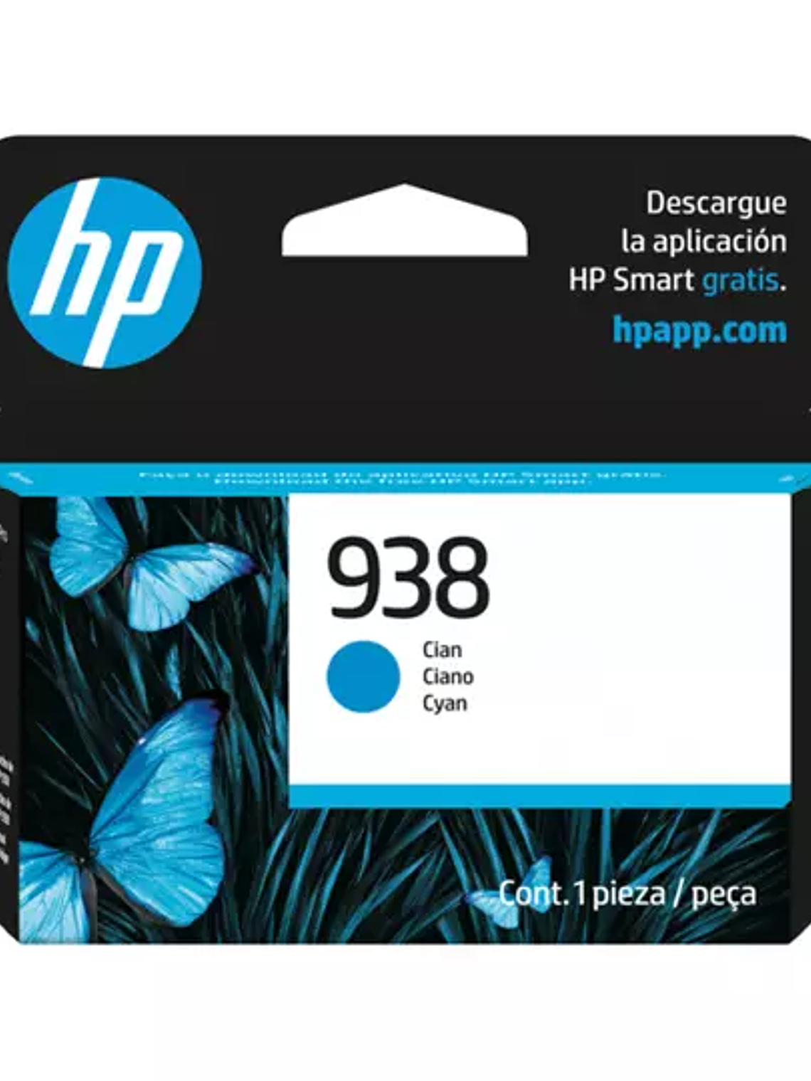 CARTUCHO DE TINTA CIAN HP 938 1
