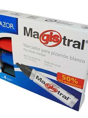 Marcador de aluminio Magistral punta cin