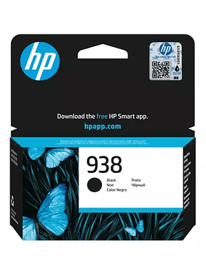CARTUCHO DE TINTA NEGRO HP 938