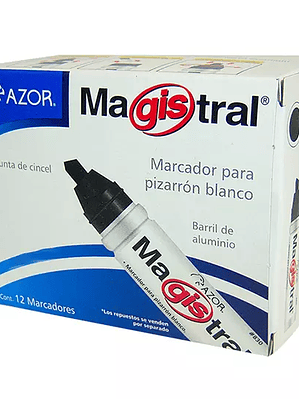 Marcador de aluminio Magistral punta cin
