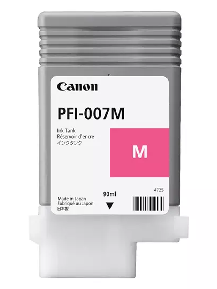 Tanque de tinta Canon PFI-007 magenta 1