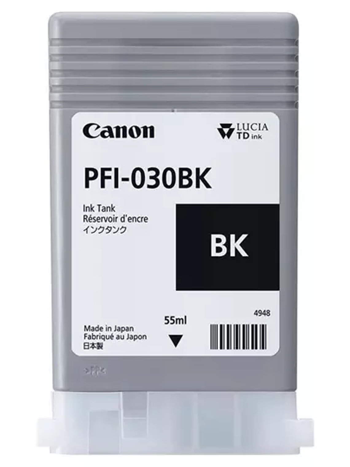 Cartucho Canon para tinta PFI-030 negro 1