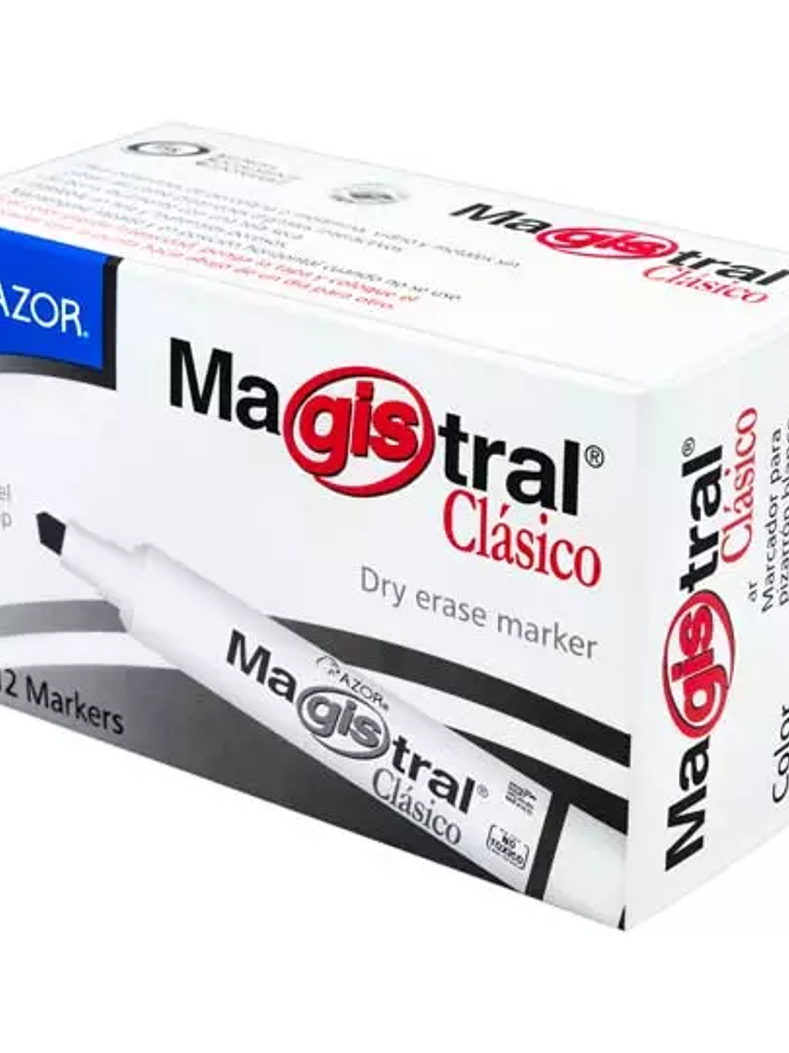 Marcador Magistral Clásico punta cincel 1