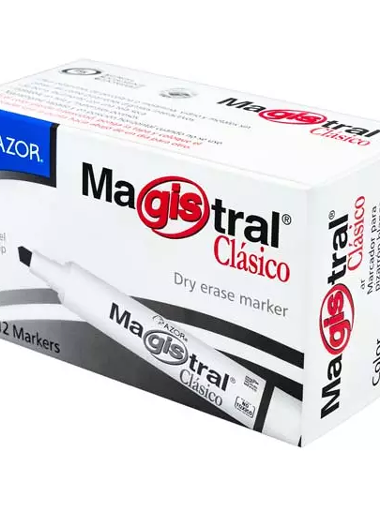 Marcador Magistral Clásico punta cincel 1