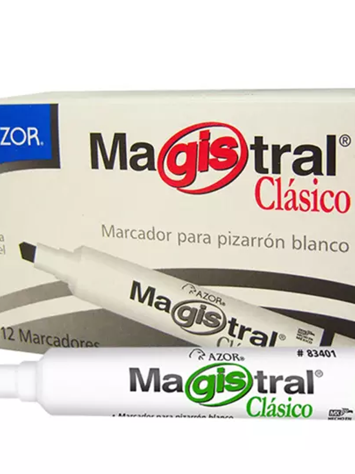 Marcador Magistral Clásico punta cincel 1