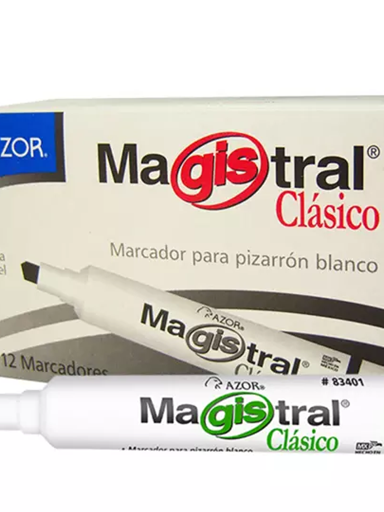 Marcador Magistral Clásico punta cincel 1