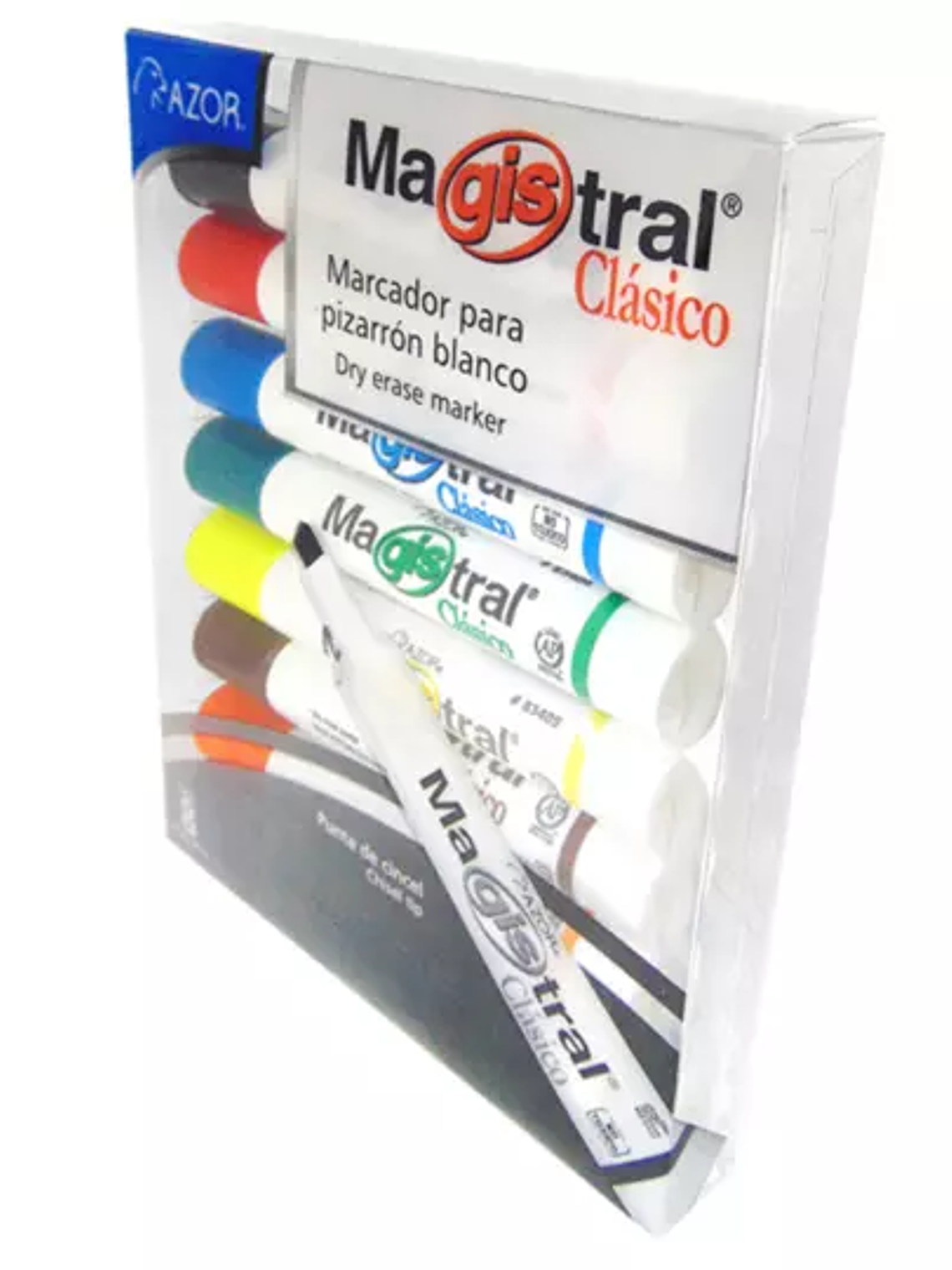 Marcador Magistral Clásico punta cincel 1